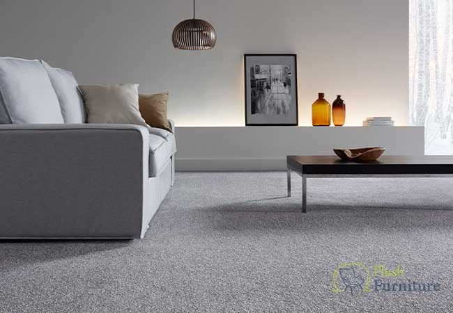 Grey Wool carpet