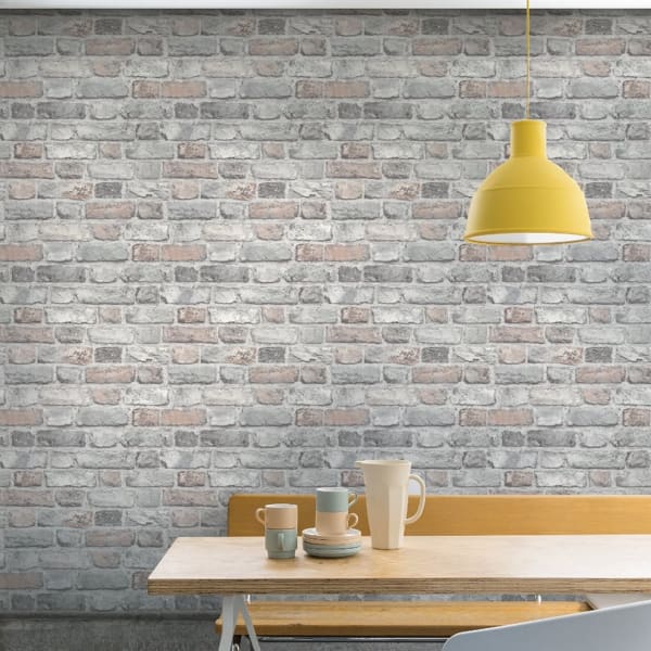 Brick Pattern pastel Wallpaper