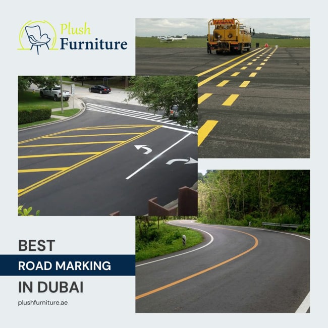 Best road marking in Dubai