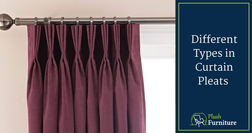 Different Types in Curtain Pleats 