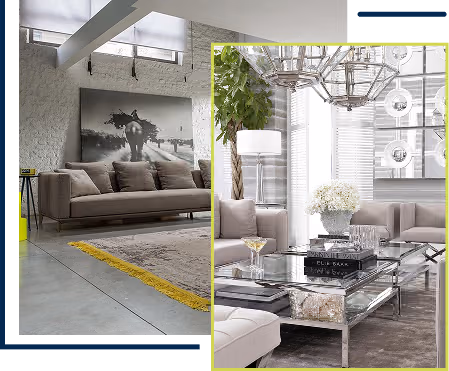 Modern fabric sofa upholstery Abu Dhabi