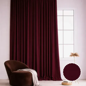 Deep Red Velours