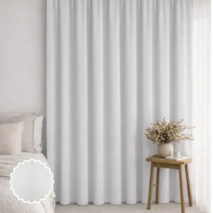 Soft White Drape