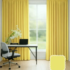 Yellow Vivid Drape