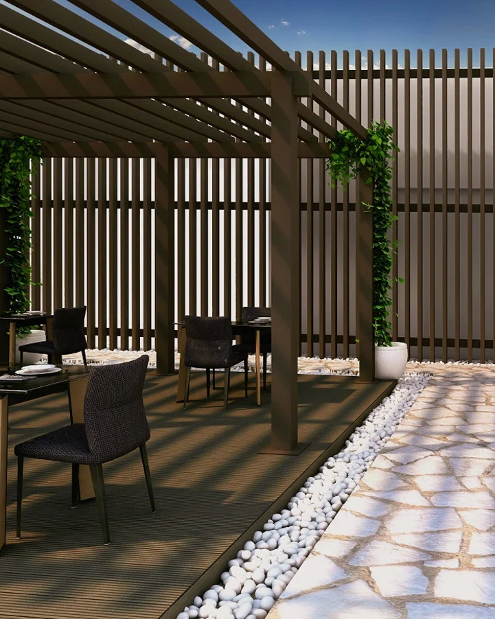 Wpc Pergola Dubai 13 Composite Pergola Dubai