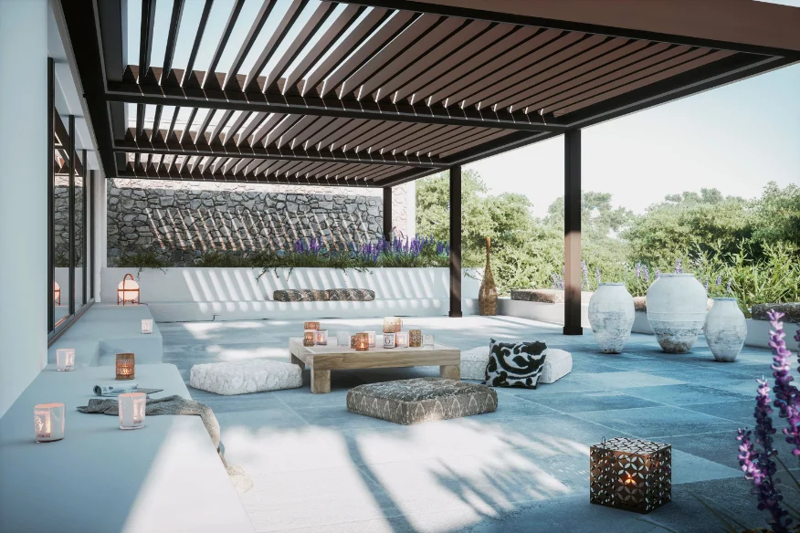 Wpc Pergola Dubai 15 Custom Wpc Pergola Dubai