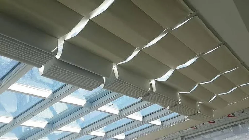 Skylight Shades 18 Custom Roman Skylight Shade Company