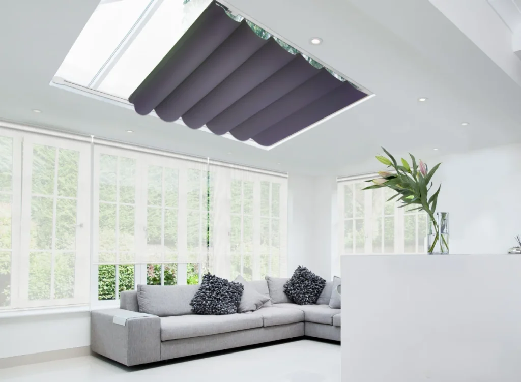 Retractable Roman Skylight Shades 15 Designer Retractable Roman Skylight Shade Dubai