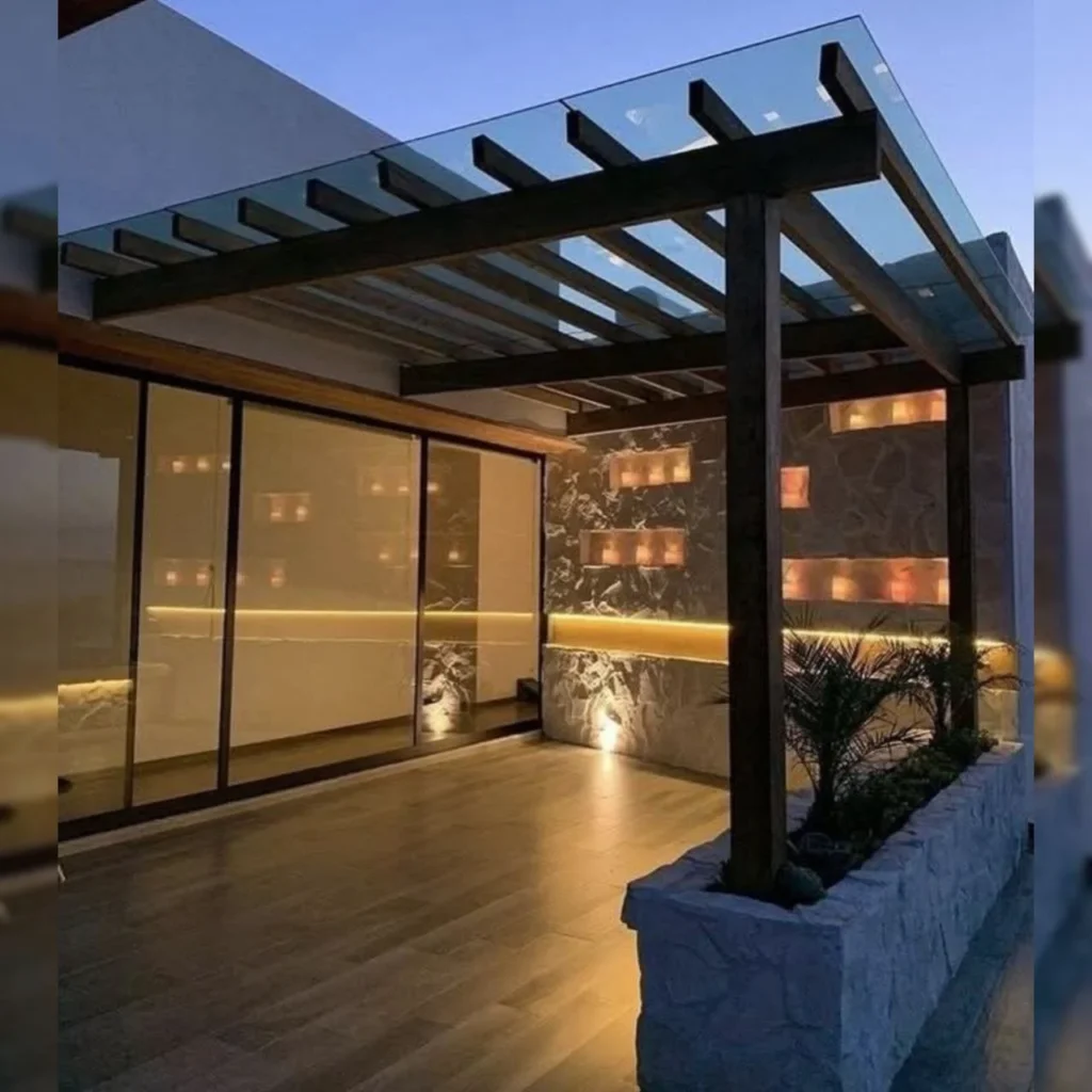 Glass Pergola Dubai 5 Glass Roof Pergola Dubai