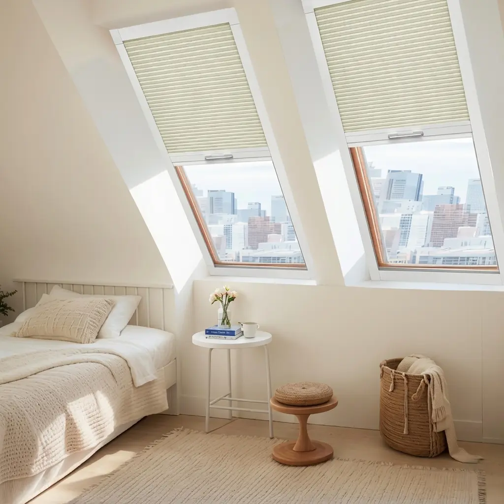 Retractable Honeycomb Skylight Shades 7 Modern Retractable Honeycomb Skylight Shades In Dubai