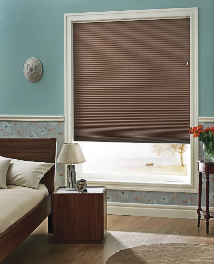 Honeycomb Blinds 16 Brown Honeycomb Blinds In Dubai