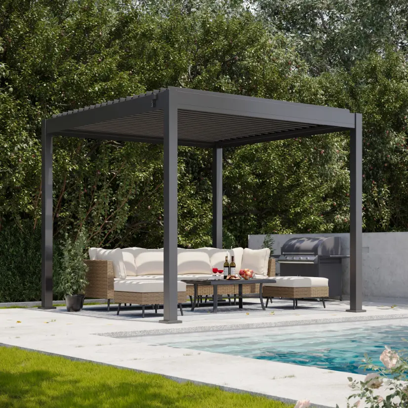 Aluminium Pergola Dubai 17 Outdoor Aluminium Pergola Solutions