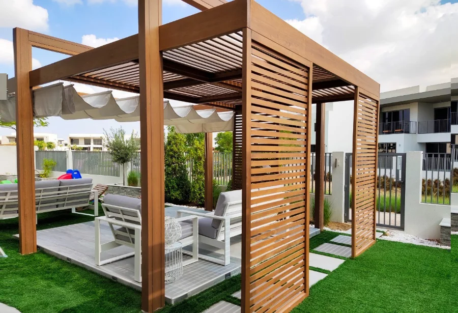 Wooden Pergola Dubai 15 Outdoor Wooden Pergola Dubai