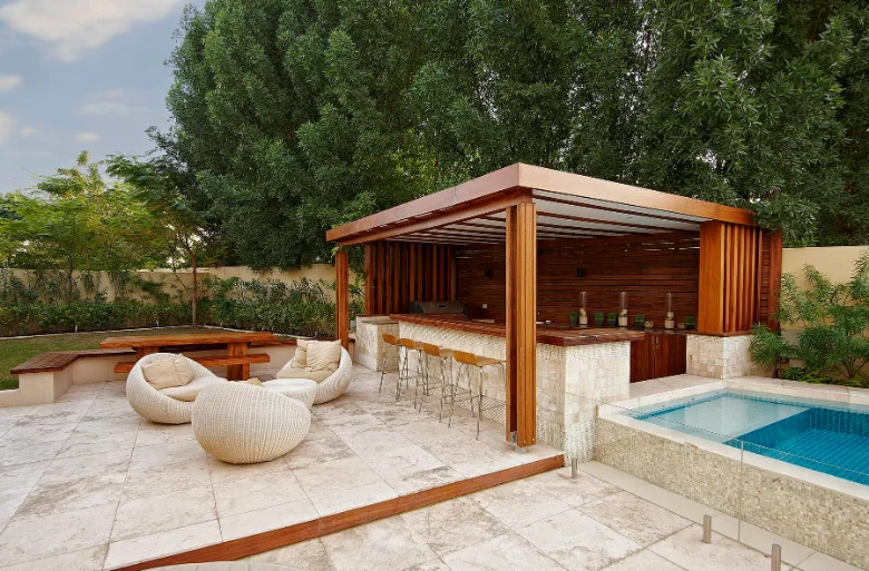 Wooden Pergola Dubai 14 Pine Wood Pergola Uae