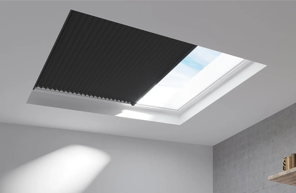 Retractable Roman Skylight Shades 14 Premium Fabric Roman Skylight Shades Dubai