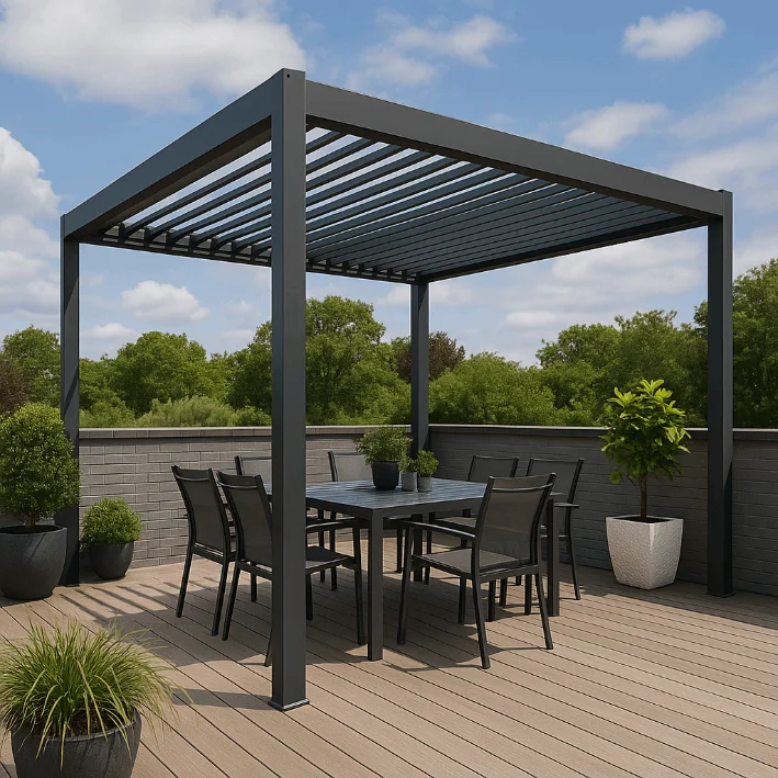 Wpc Pergola Dubai 4 Wpc Pergola In Dubai