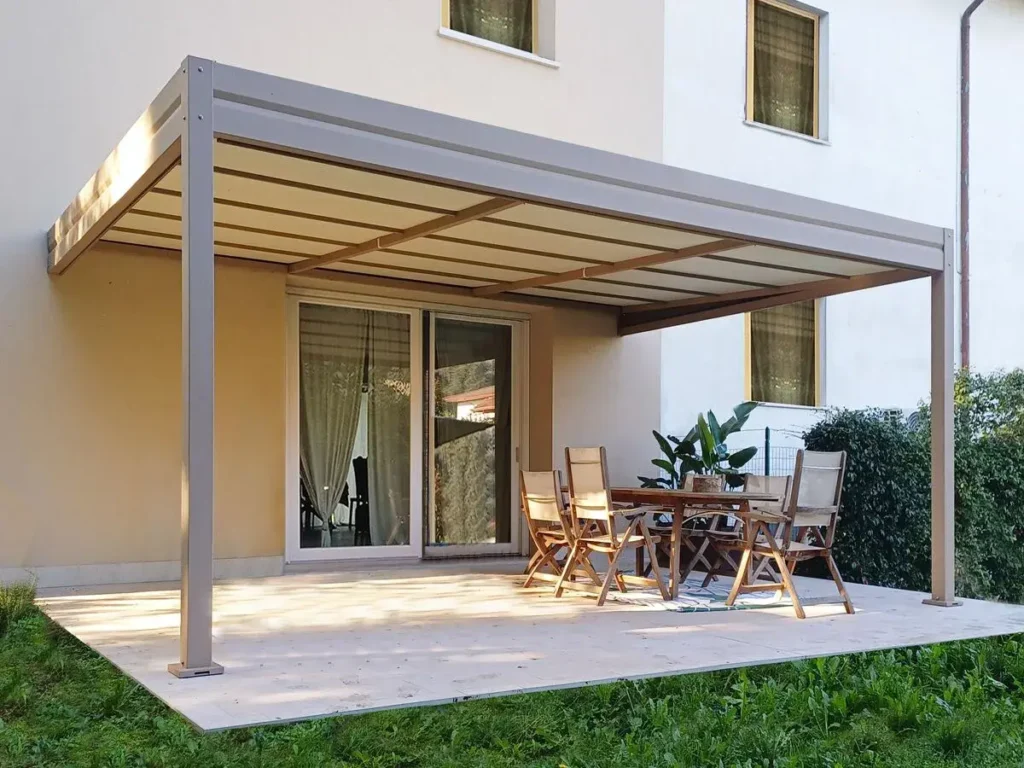 Aluminium Pergola Dubai 9 Wall-Mounted Pergola