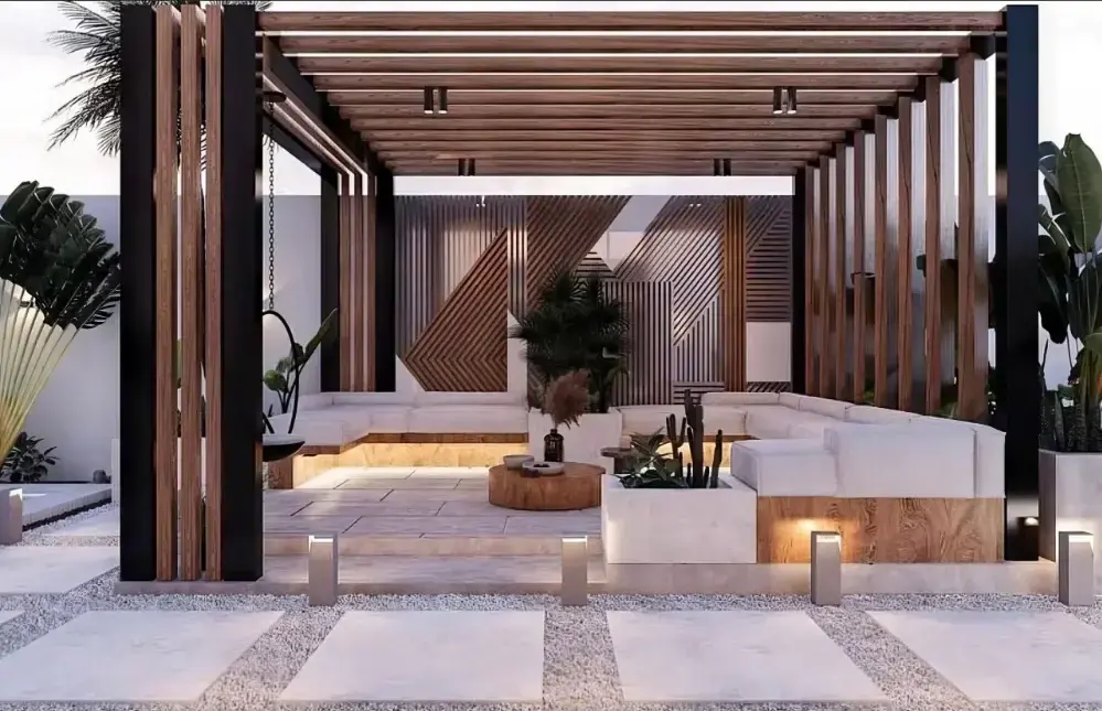 Pergola Dubai 7 Patio Wooden Pergola