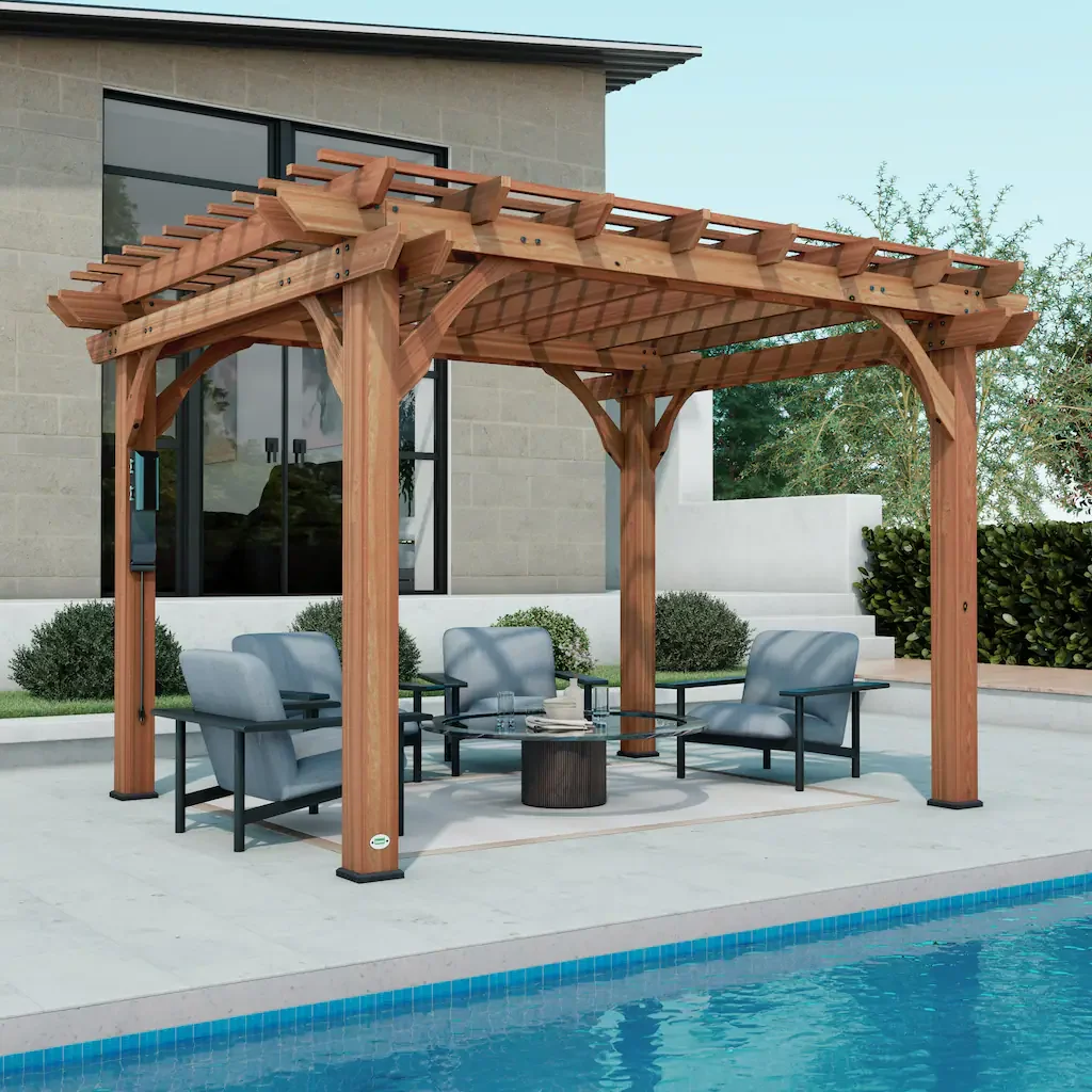 Wooden Pergola Dubai 6 Wooden Pergola Contractors Dubai